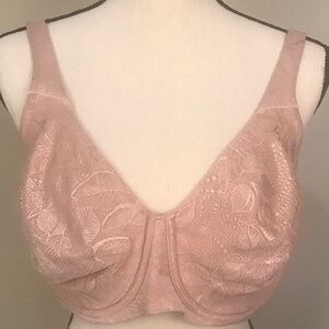 Bali Passion for Comfort Back Smoothing Minimizer Underwire Bra 3236 Size 42D